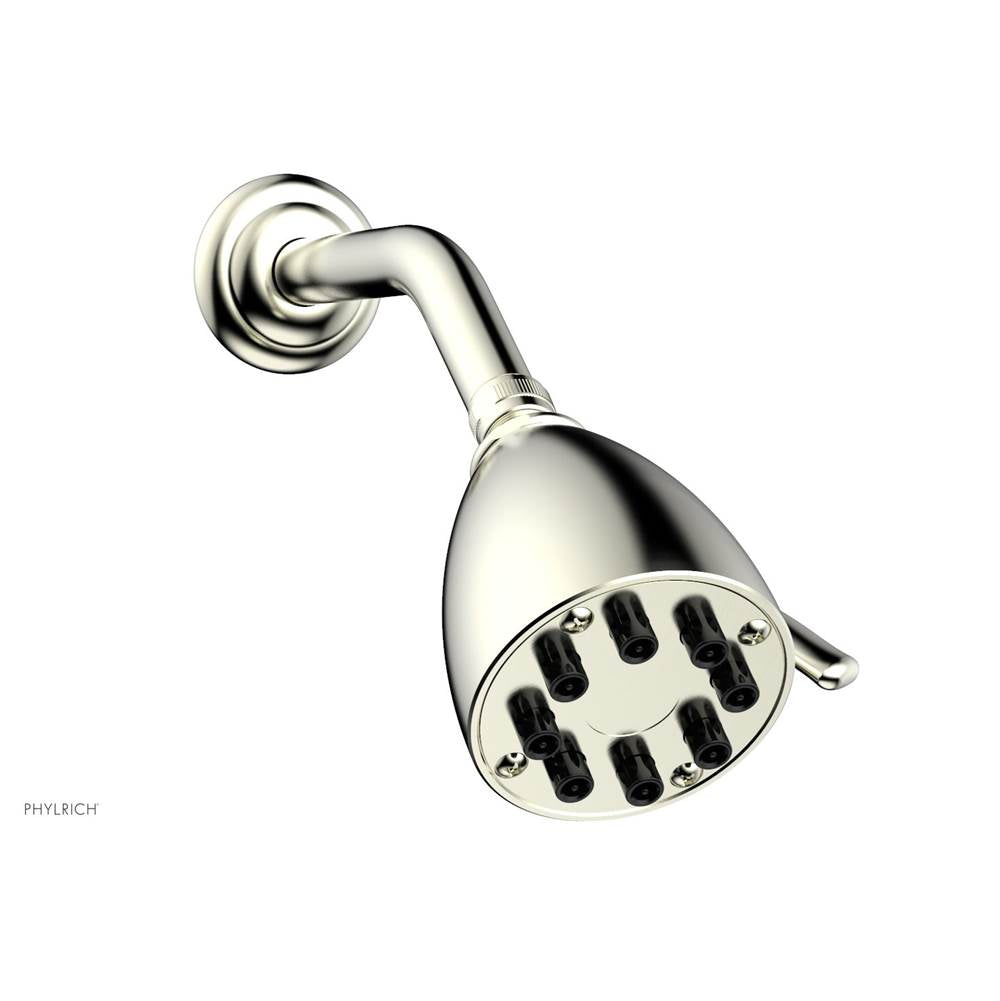 Phylrich - 8 Jet 3 1/2 Rnd Shwr Head - Satin Nickel