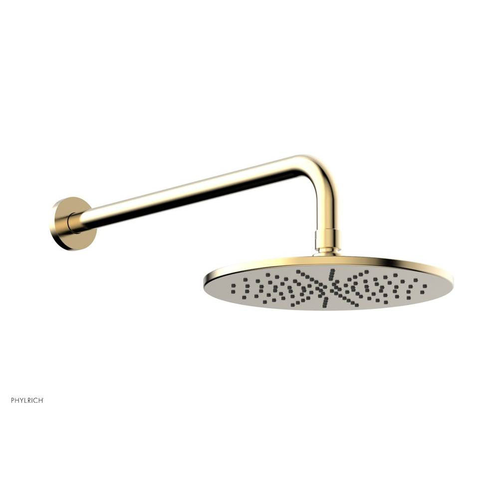 Phylrich - 8'' Round Shower Head - Satin Brass