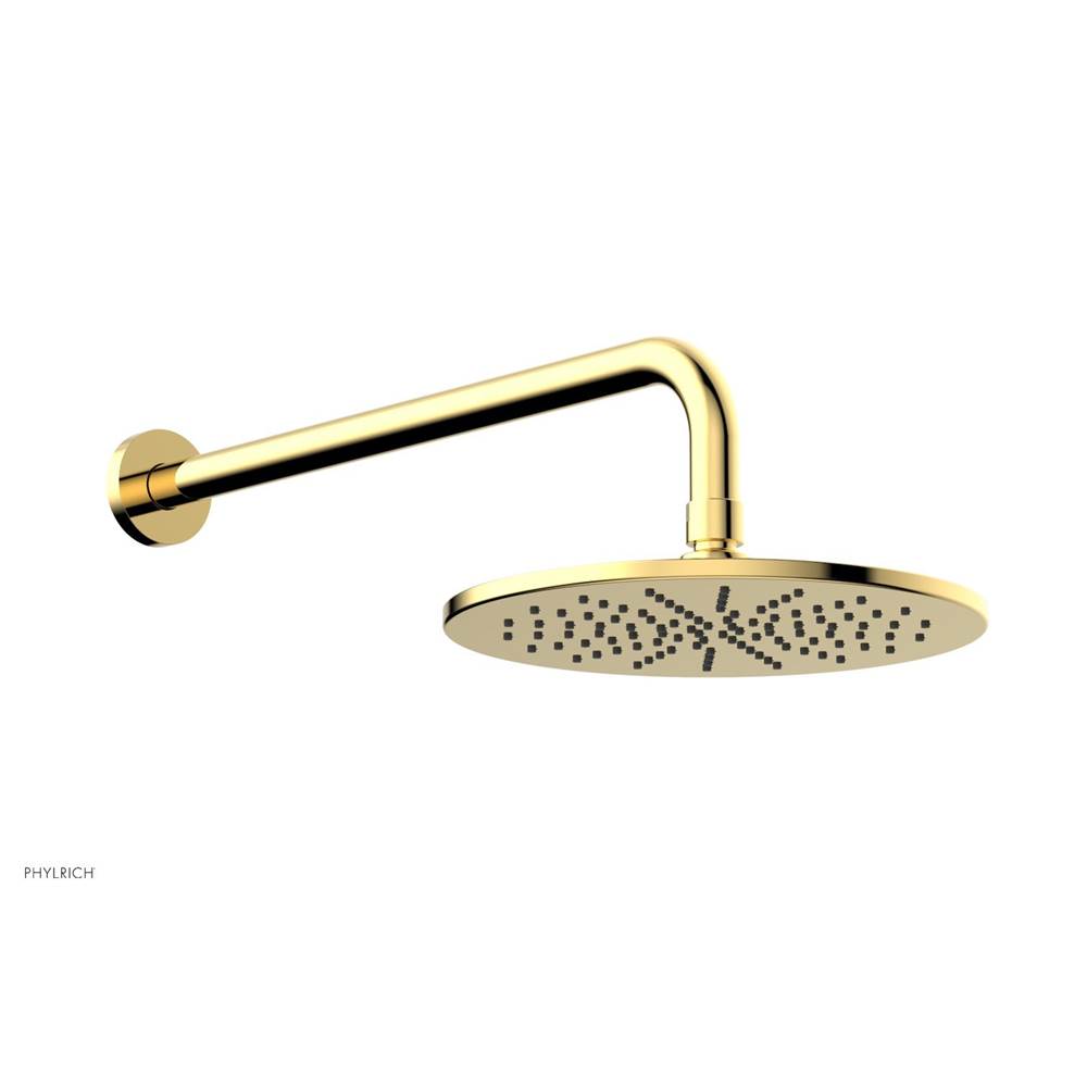 Phylrich - 8'' Round Shower Head - Polished Gold
