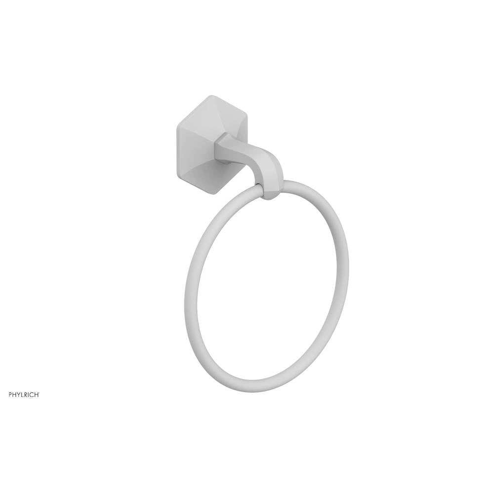 Phylrich - Towel Ring, Le Verre - Satin White
