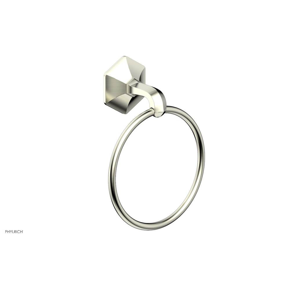 Phylrich - Towel Ring, Le Verre - Satin Nickel