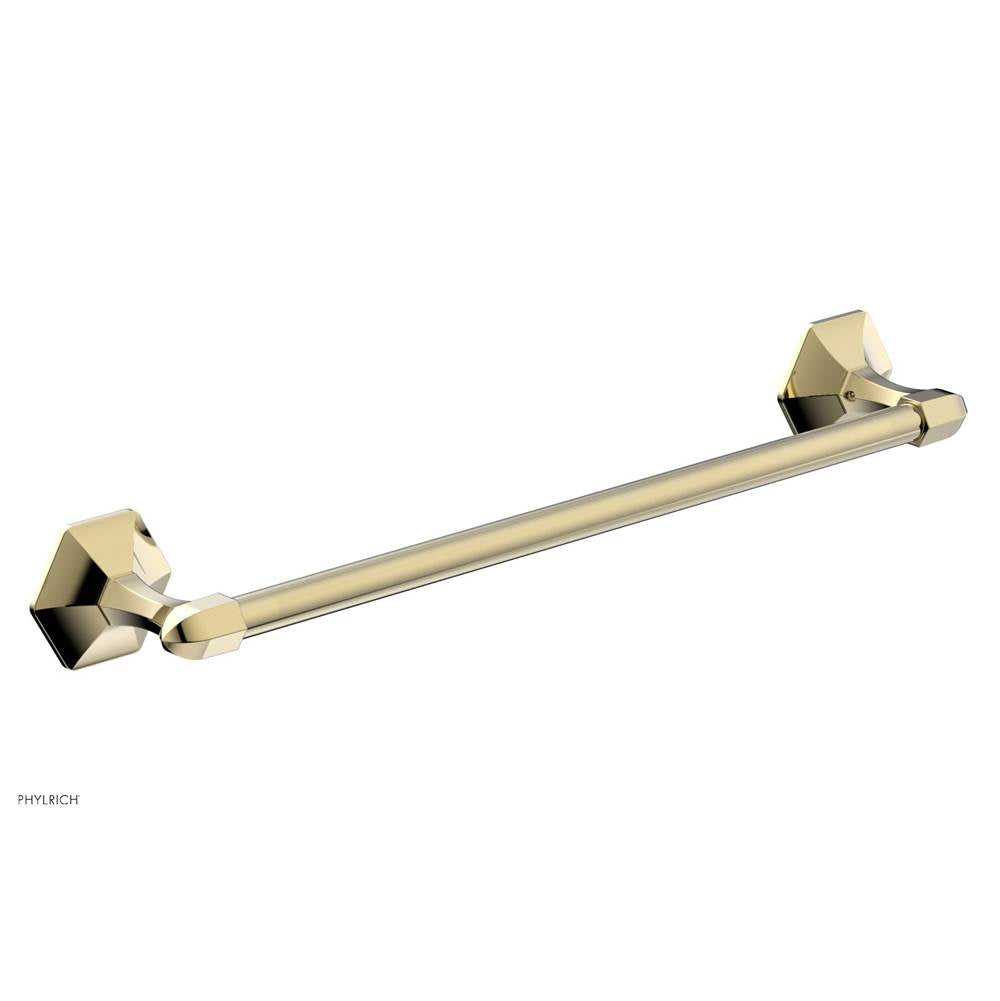 Phylrich - 18In Towel Bar, Le - Polished Brass Uncoated
