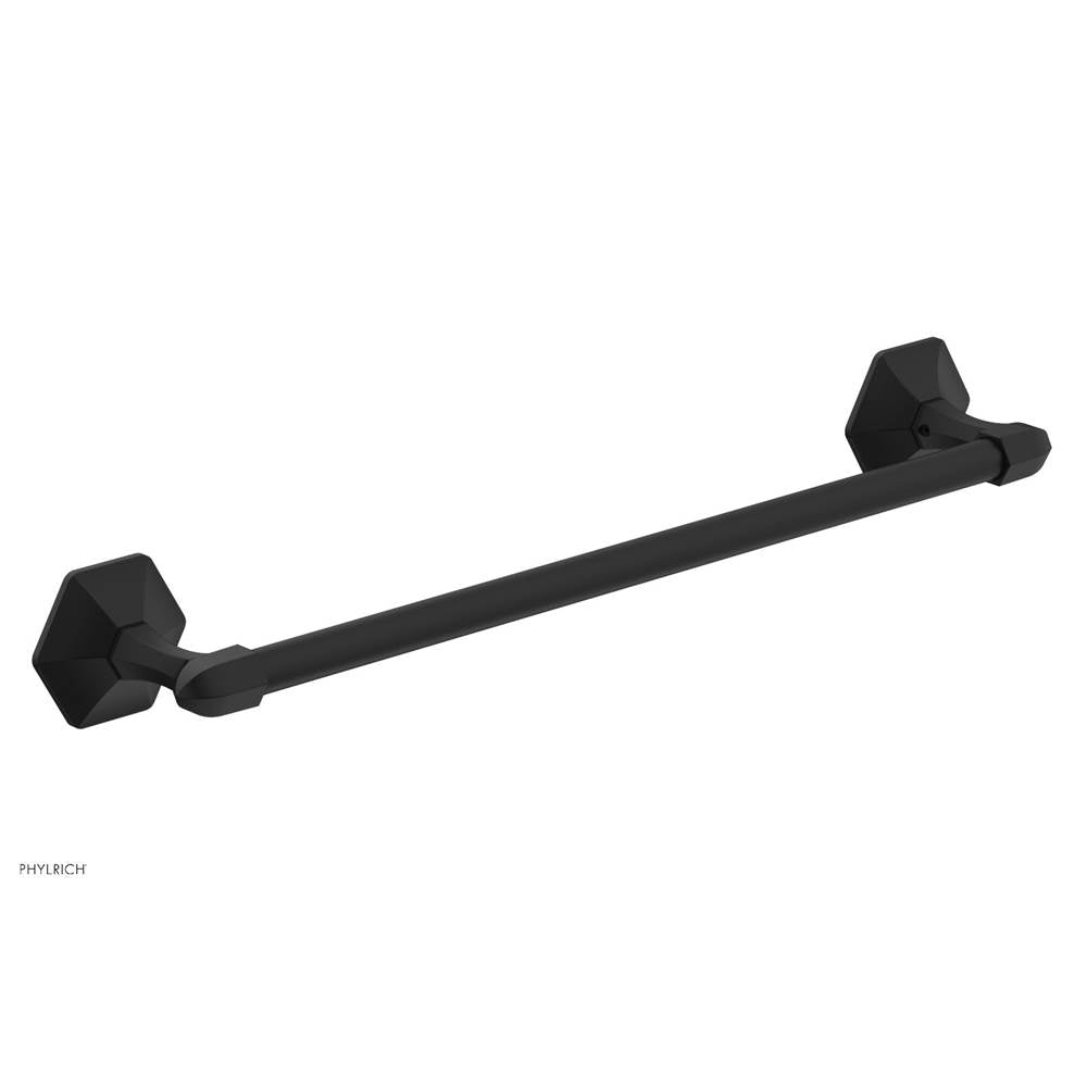 Phylrich - 18In Towel Bar, Le - Matte Black