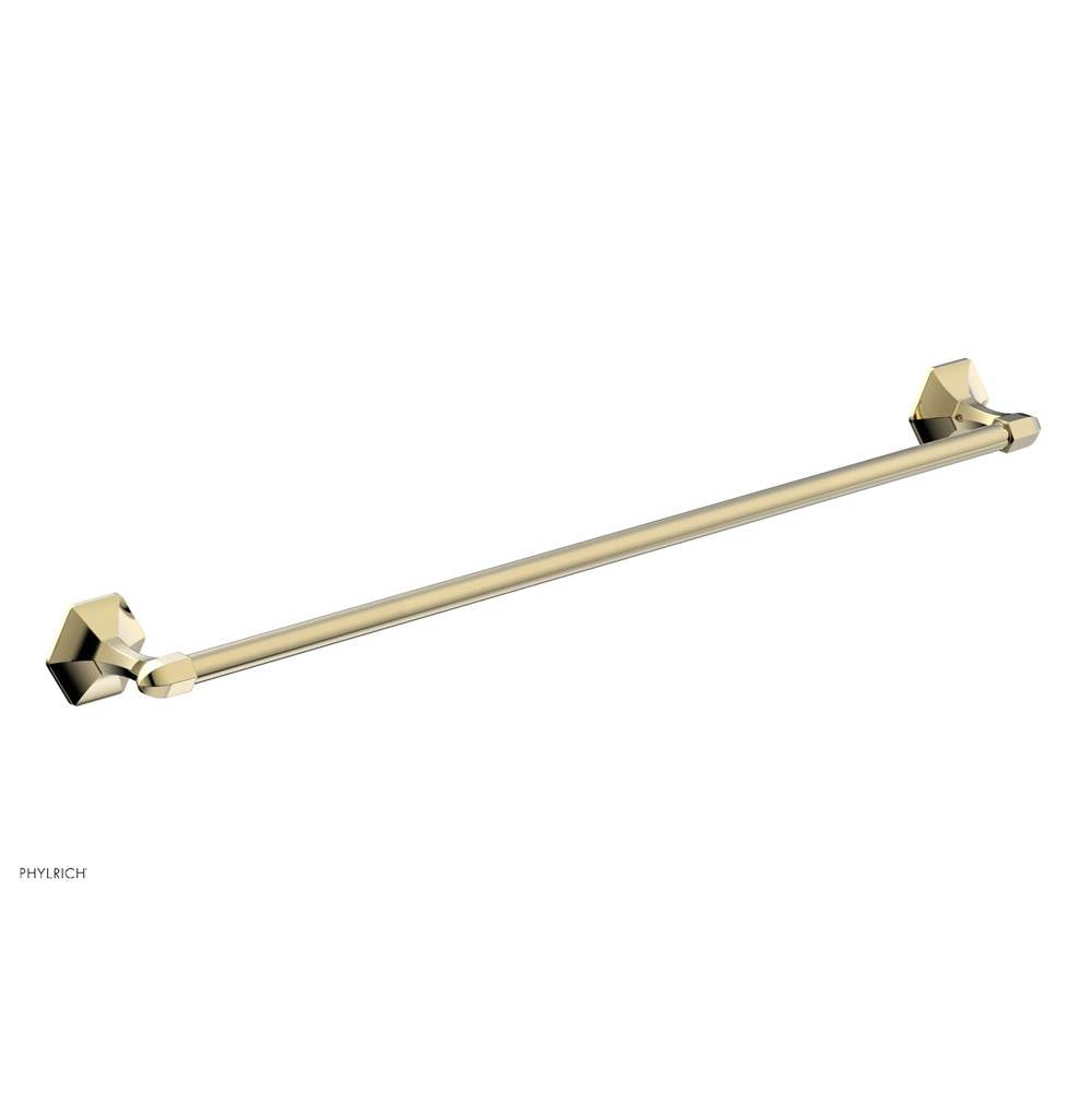 Phylrich - 30In Towel Bar, Le - Polished Brass Uncoated