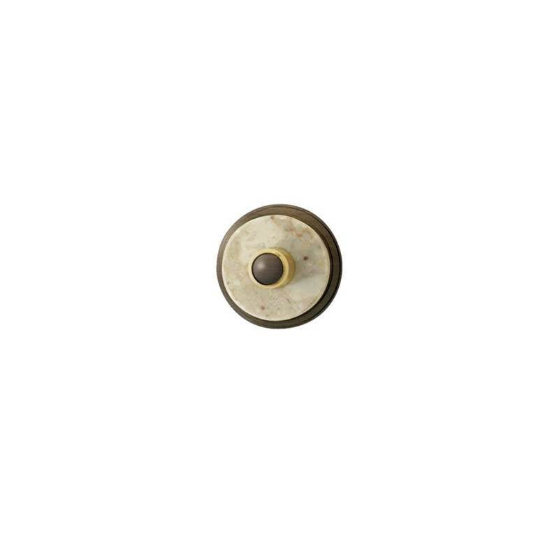 Phylrich - Robe Hk, Wht Mrbl, Carrara - Satin Nickel