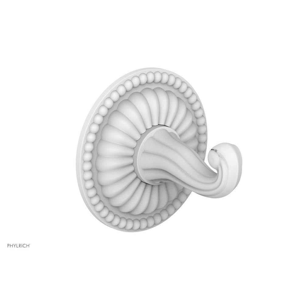 Phylrich - Robe Hook, Georgian - Satin White