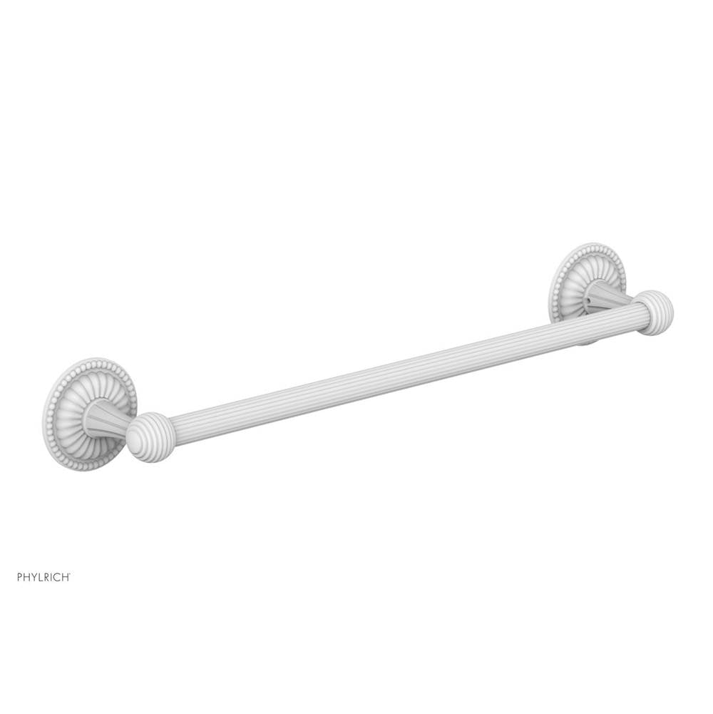 Phylrich - 18In Towel Bar, Geor - Satin White