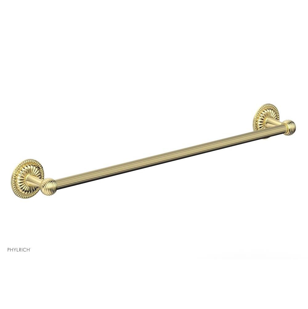 Phylrich - 24In Towel Bar, Geor - Polished Brass