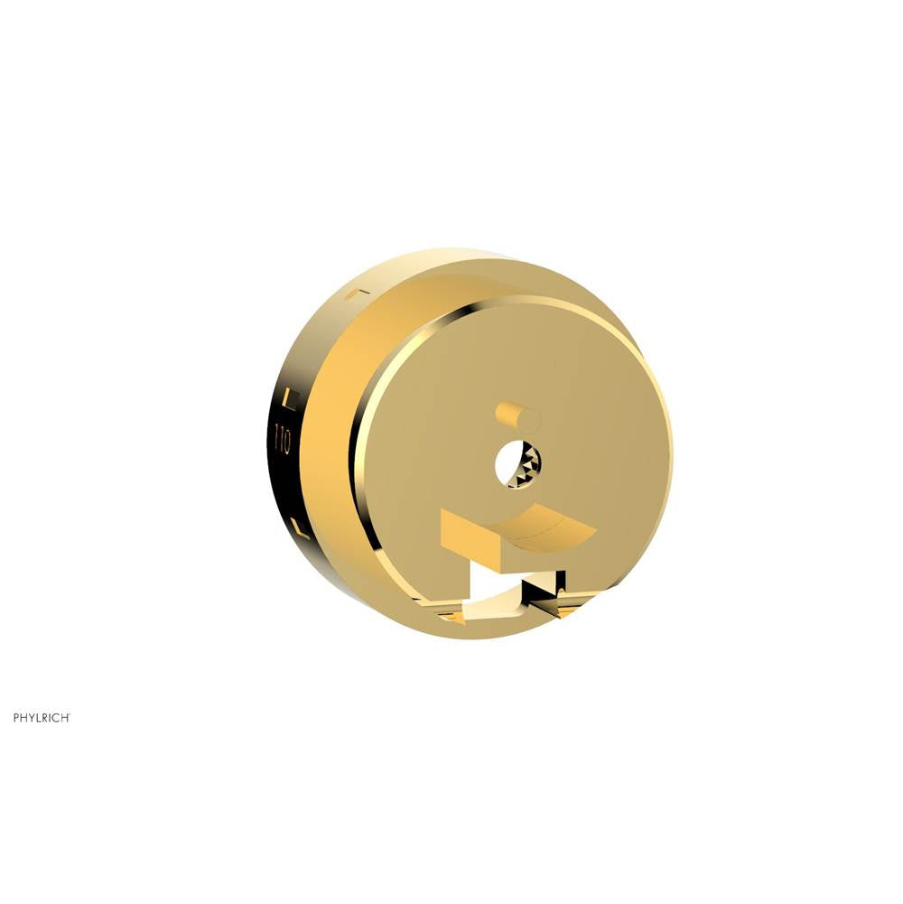Phylrich - Handle In Brass (For Temp Cont - Polished Gold
