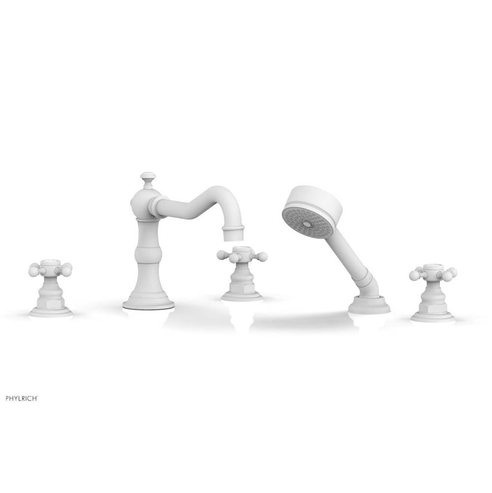 Phylrich - Deck Tub Set W/ Hs - Satin White