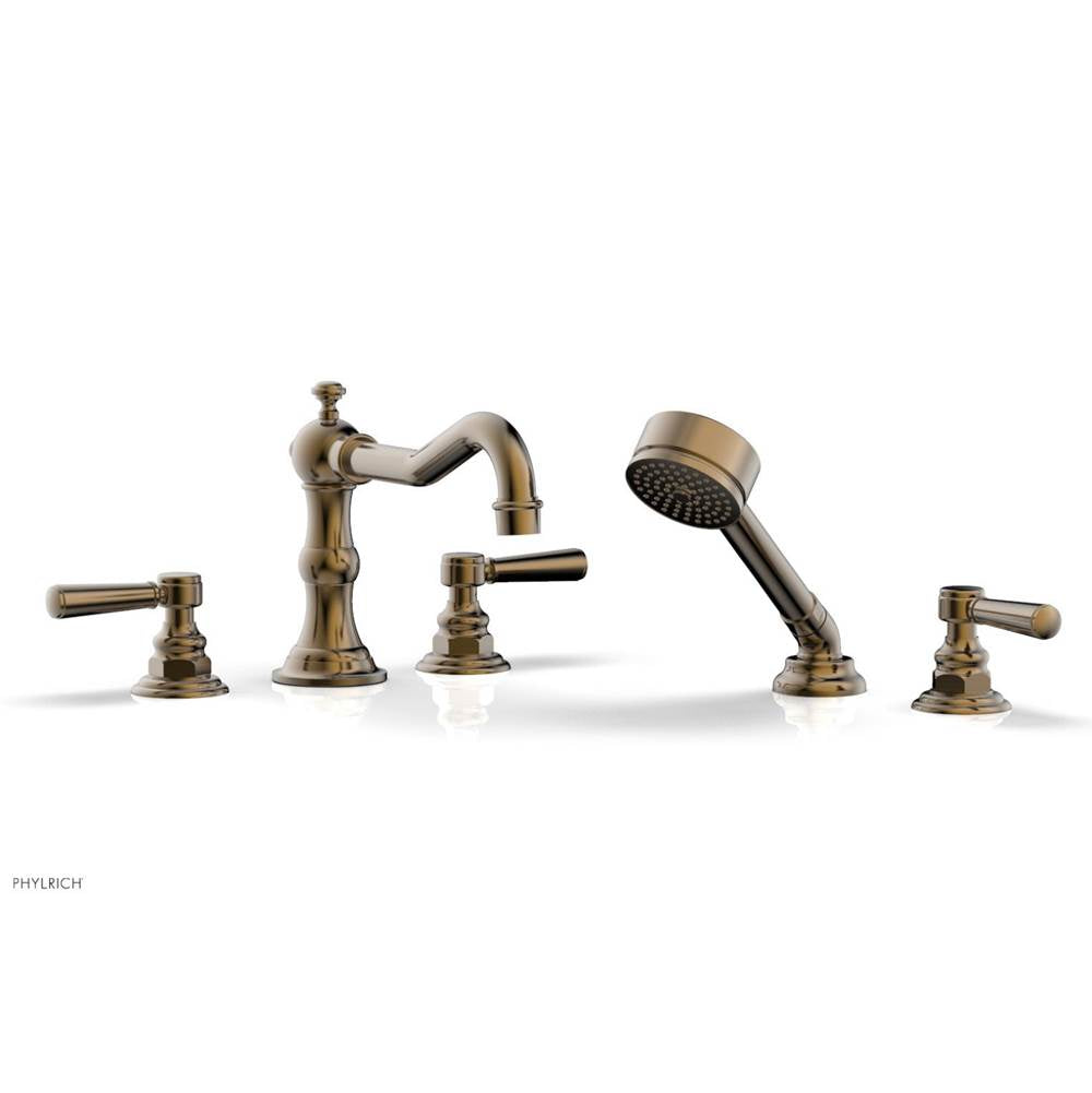 Phylrich - Deck Tub Set W/ Hs - Antique Brass