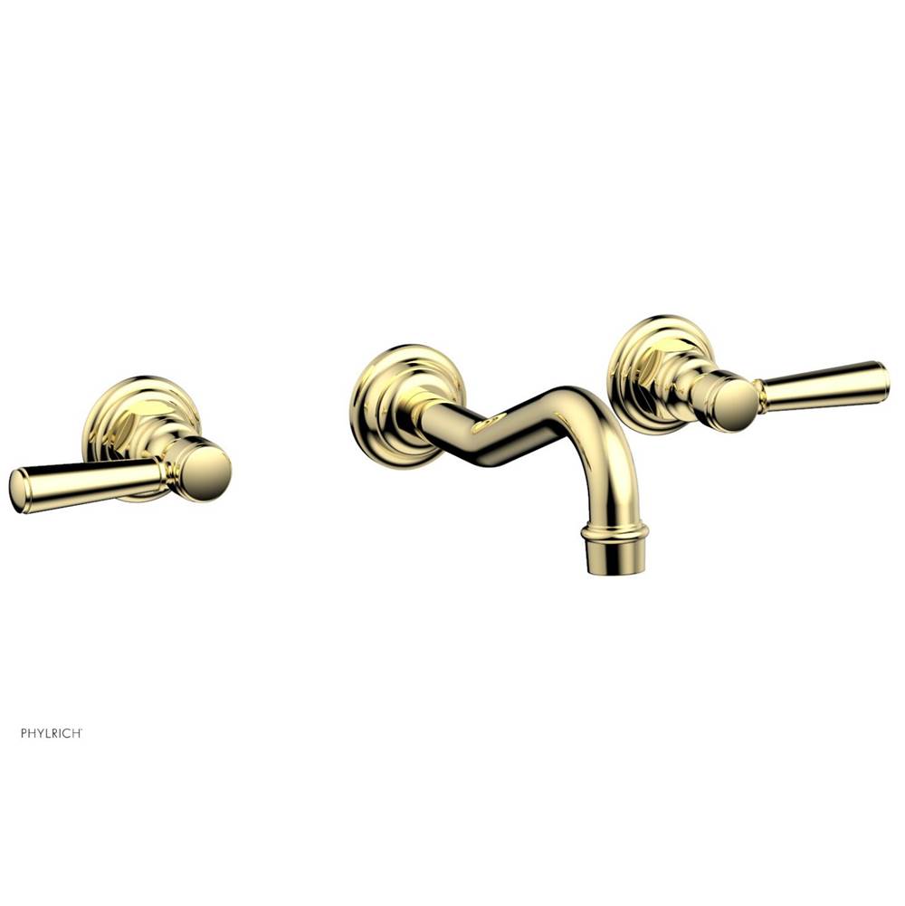 Phylrich - Wall Mount Tub Set - Polished Brass