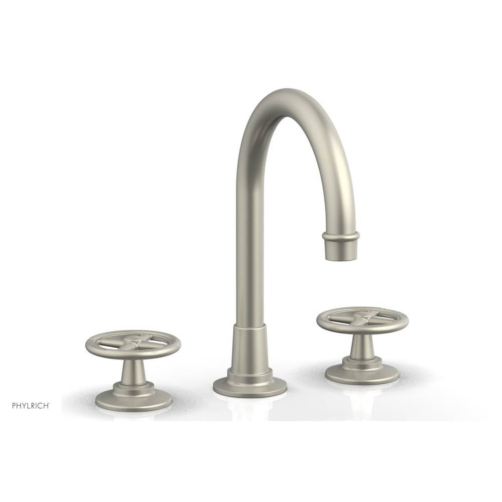 Phylrich - Ws Faucet Works, Arched Spt, Cross Handles - Burnished Nickel