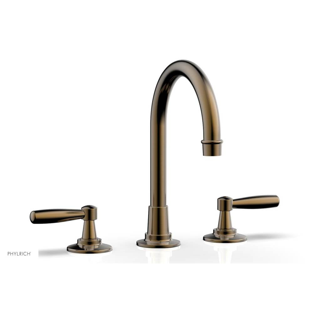 Phylrich - Ws Faucet Works, Arched Spt, Lever Handles - Antique Brass