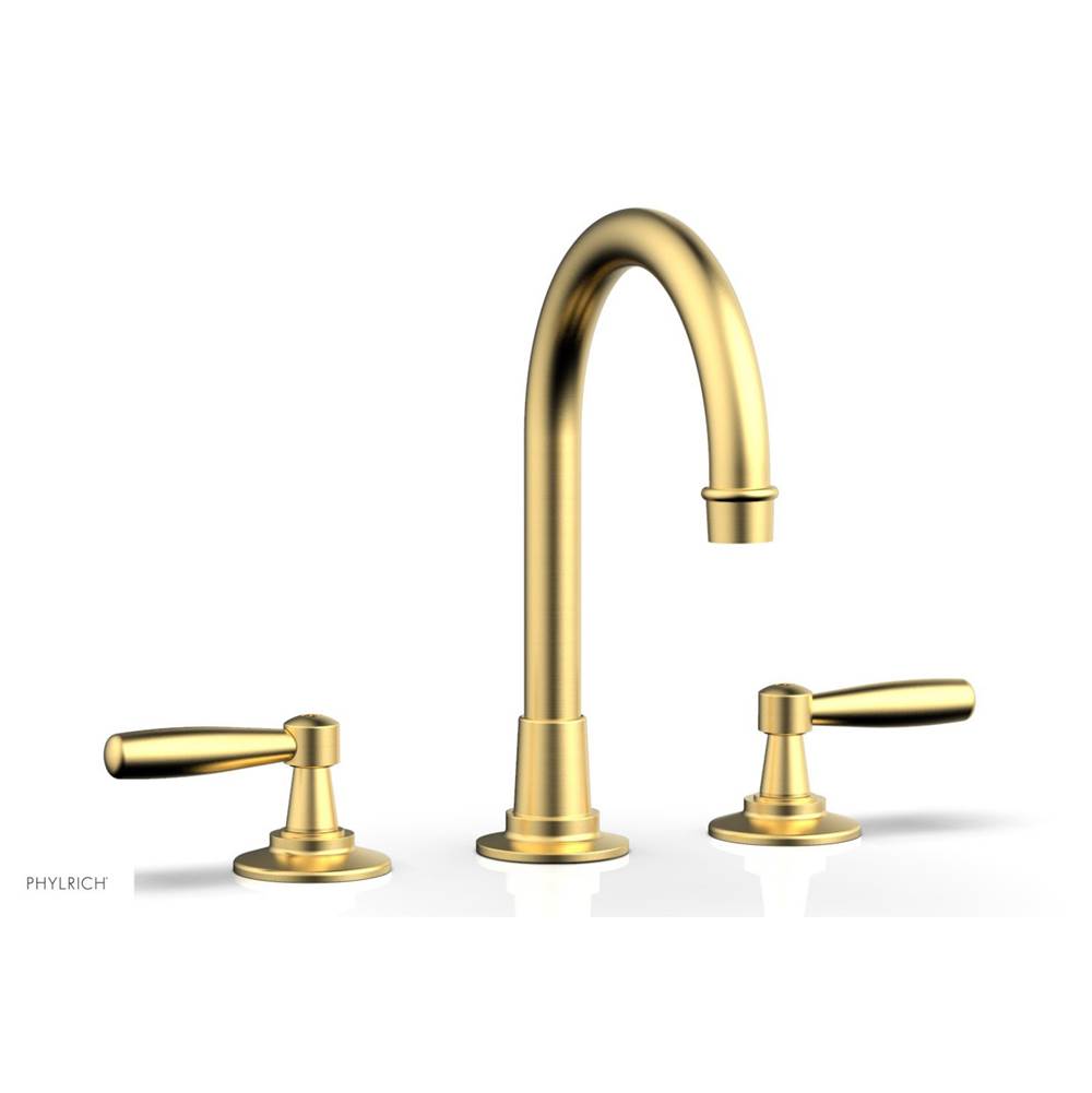 Phylrich - Ws Faucet Works, Arched Spt, Lever Handles - Burnished Gold