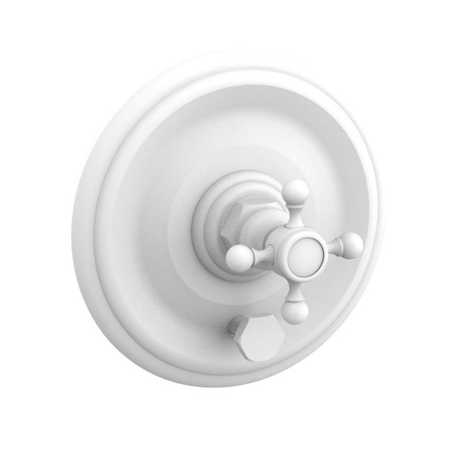 Phylrich - Pb Shwr & Div To Cr Hdl - Satin White