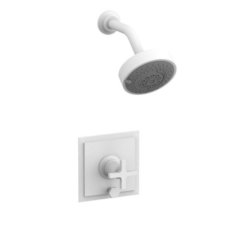 Phylrich - Pb Shwr & Div, To Cr Hdl - Satin White