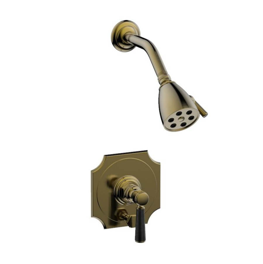 Phylrich - Pb Shower & Div. Set - Antique Brass