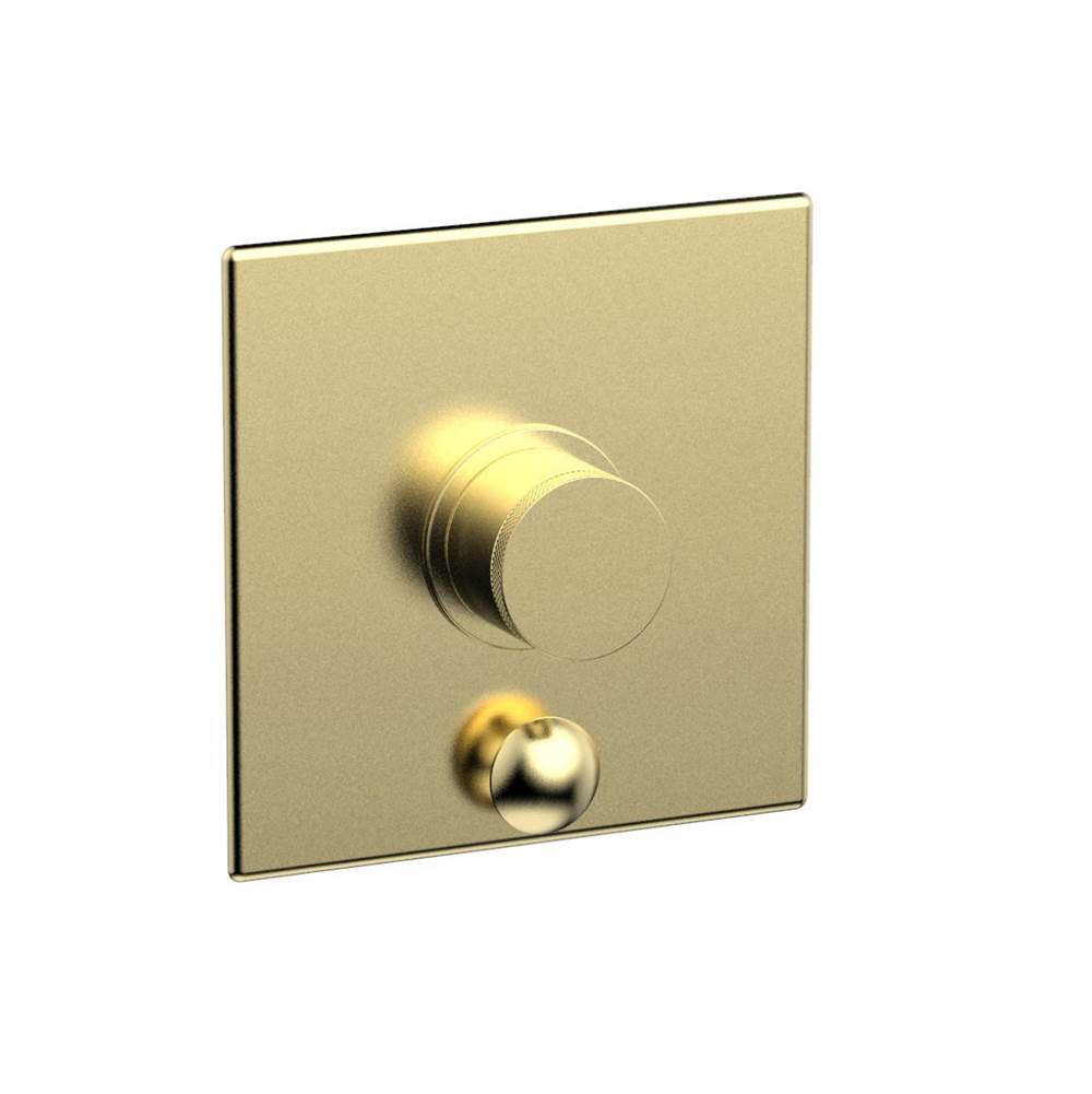 Phylrich - Pb Shower Plate W/ D - Polished Brass Uncoated