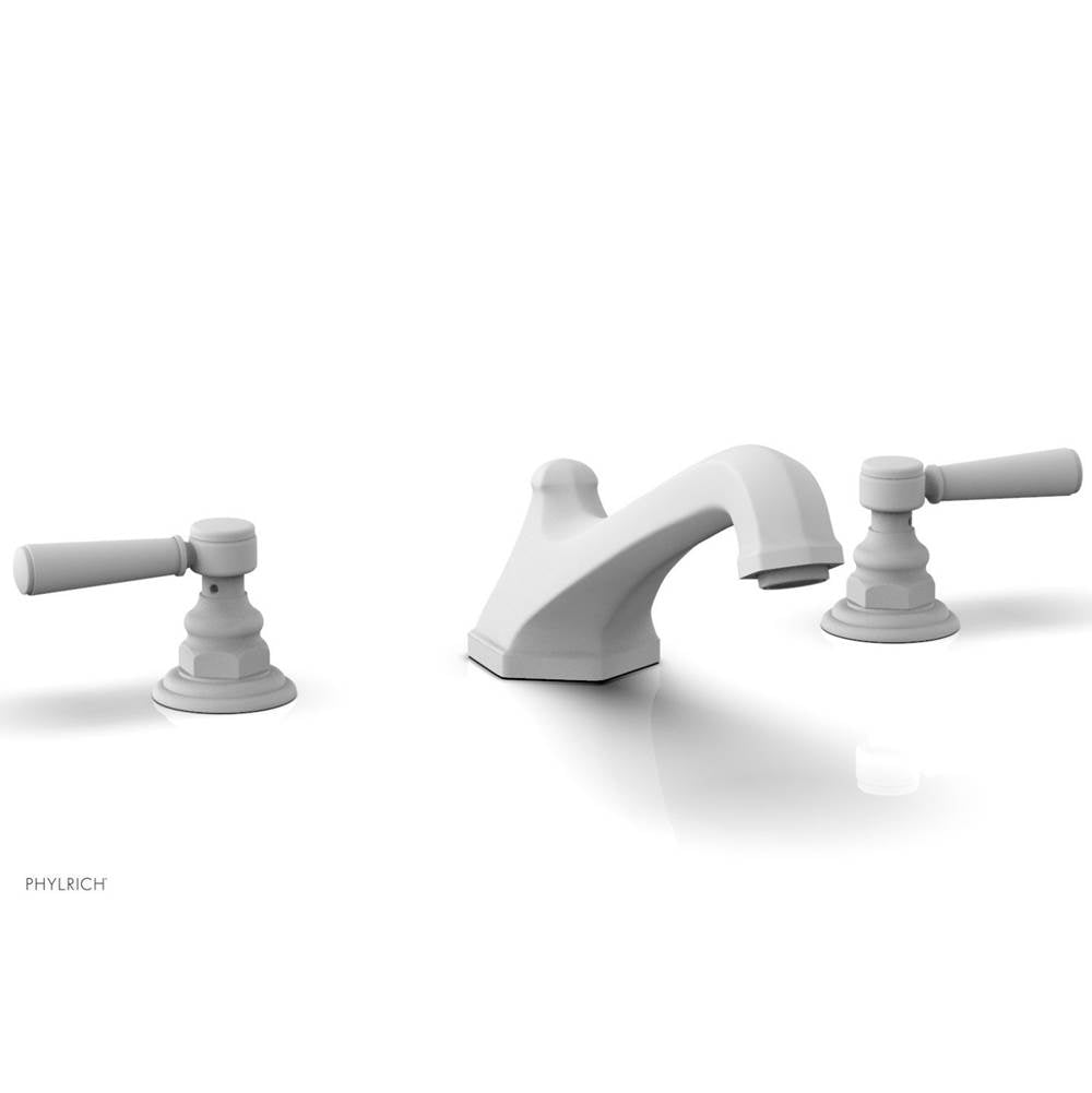 Phylrich - Deck Tub Set To Lv Hdl - Satin White