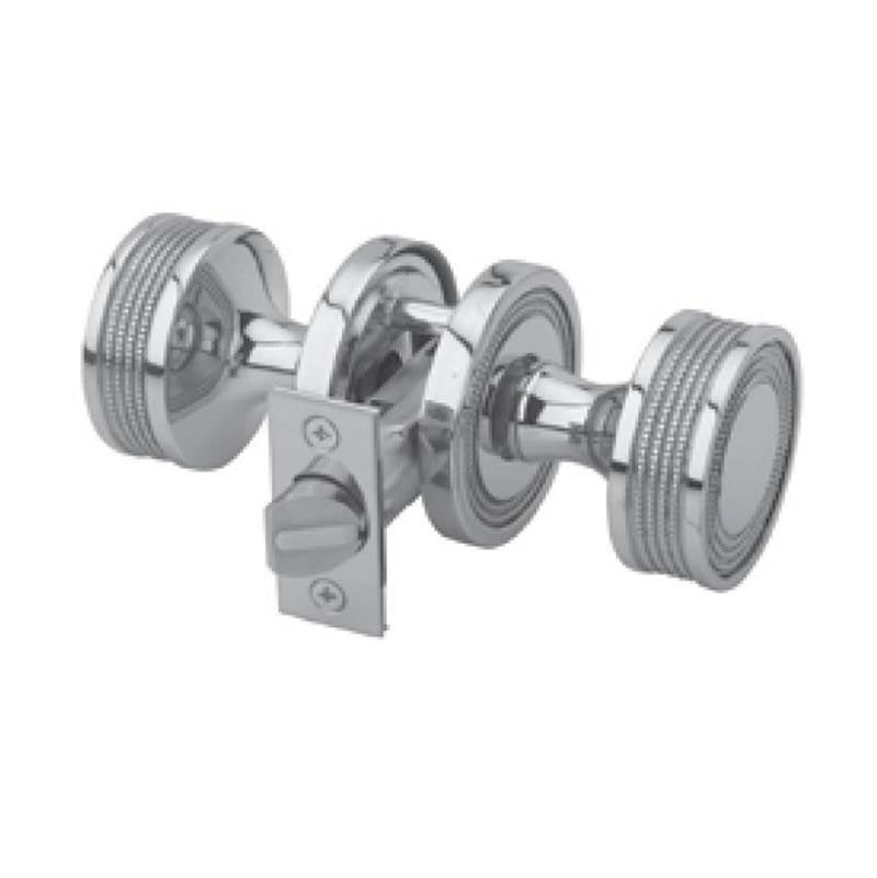 Phylrich - Georgian Door Knob W Priv Bolt - Old English Brass