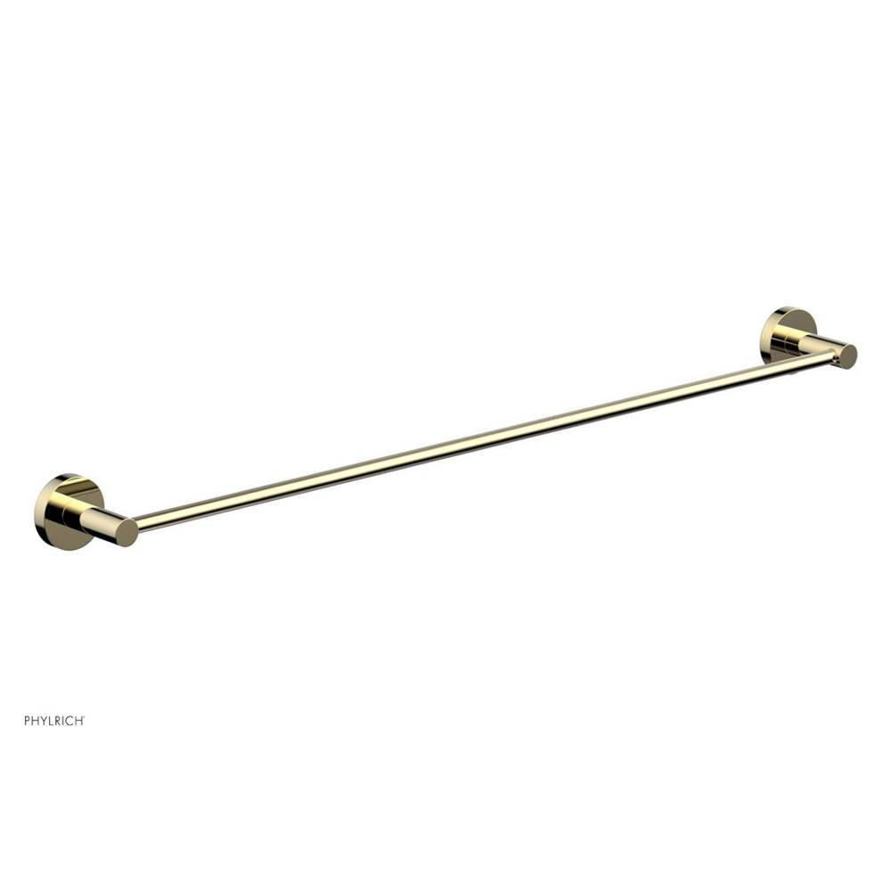 Phylrich - BASIC & BASIC II Towel Bar - Polished Brass Uncoated