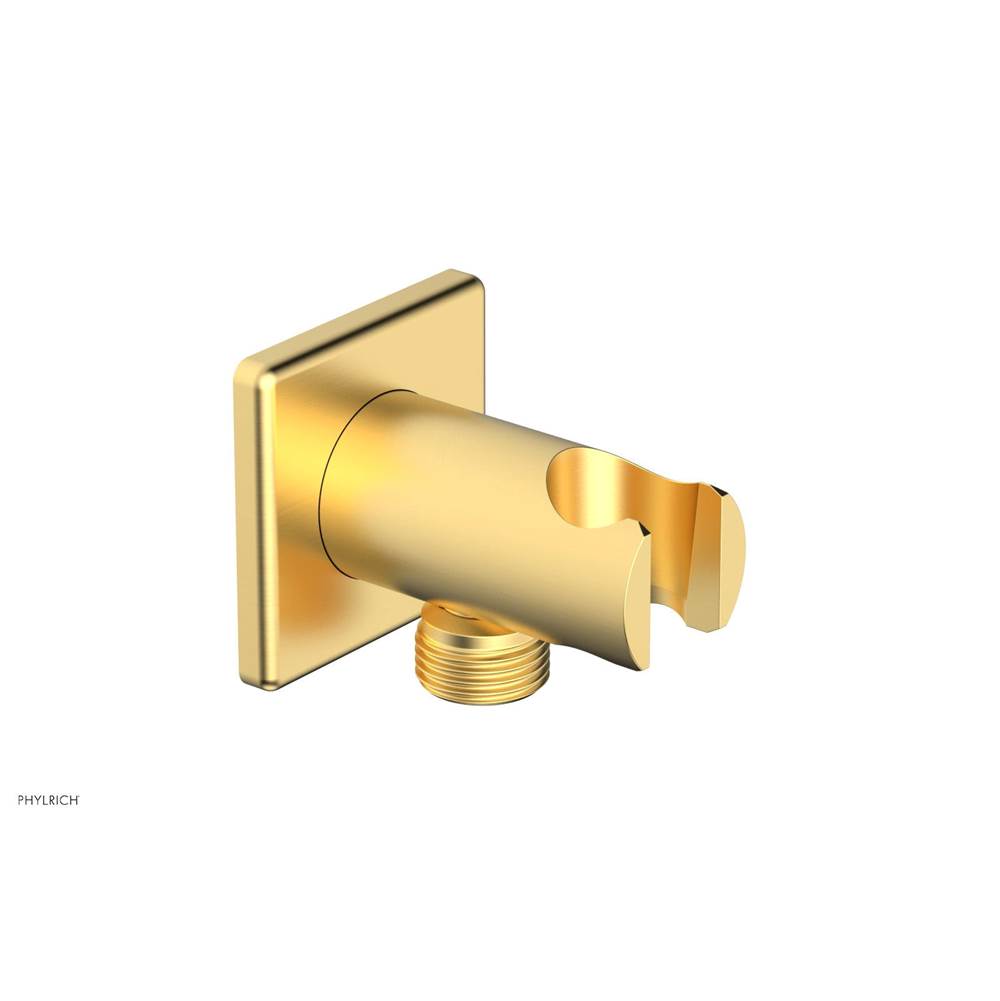 Phylrich - Holder and Connector for K6530 Shower SQ6007 - Burnished Gold