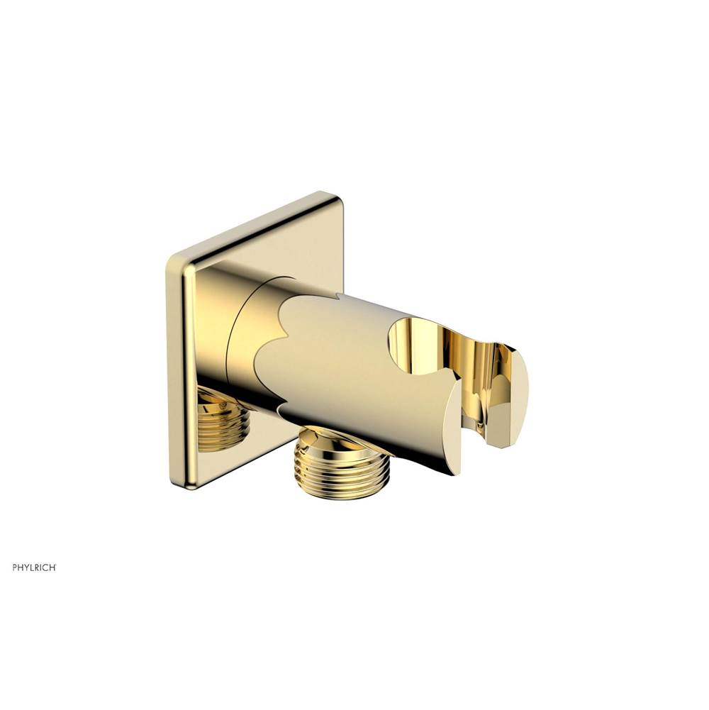 Phylrich - Holder and Connector for K6530 Shower SQ6007 - Polished Brass Uncoated