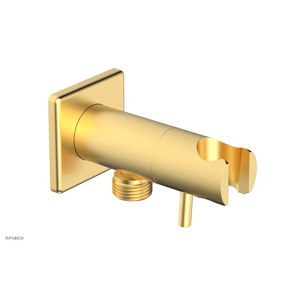 Phylrich - Hand Shower Outlet Supply and Holder - Burnished Gold