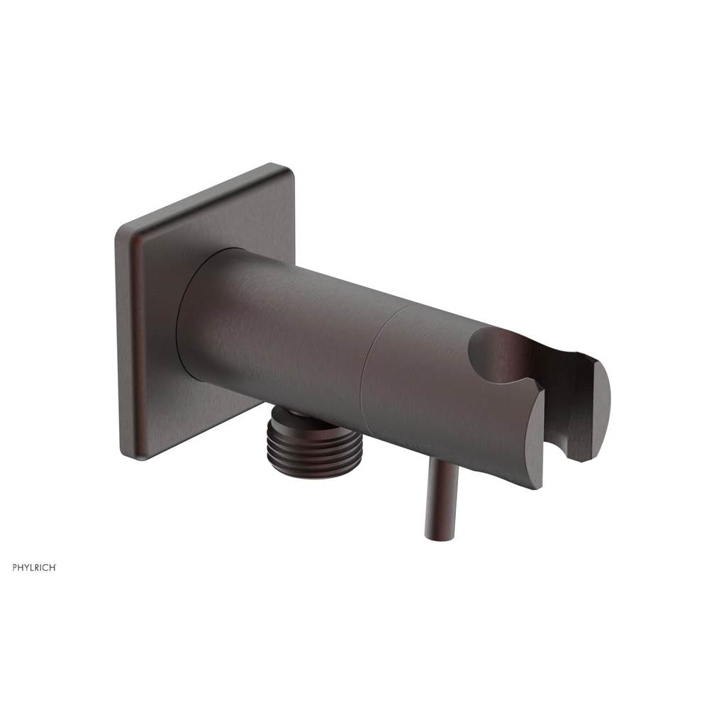 Phylrich - Hand Shower Outlet Supply and Holder - Weathered Copper