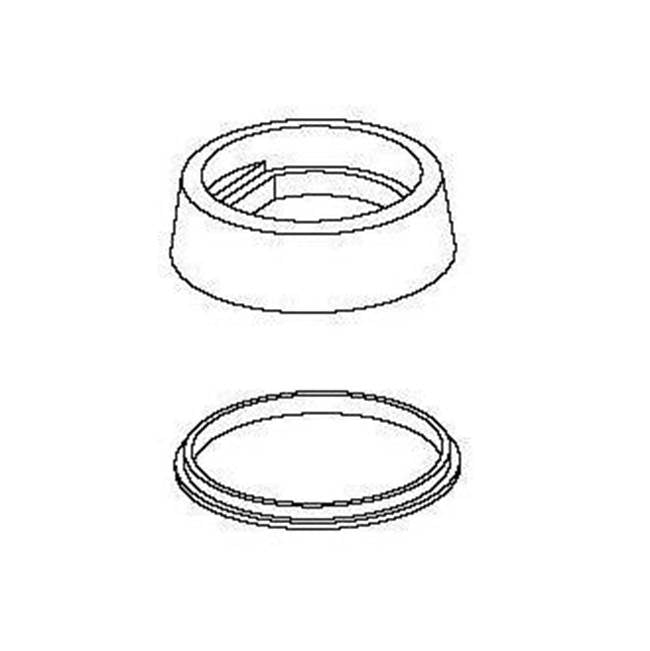 Pfister - BASE SGL HOLE MOUNT SS N.8GPM PVD BN - Stainless Steel
