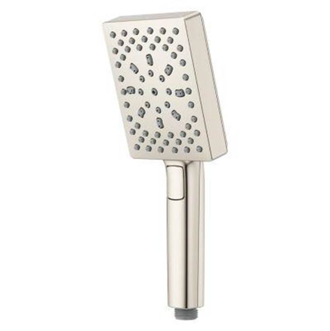 Pfister - Modern Square Handshower in Polished Nickel - Polished Nickel