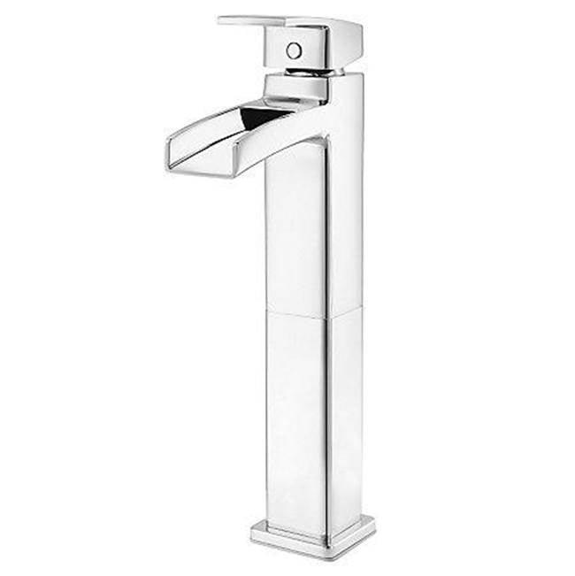 Pfister - Kenzo Single Control Vessel Bathroom Faucet in Polished Chrome - Polished Chrome