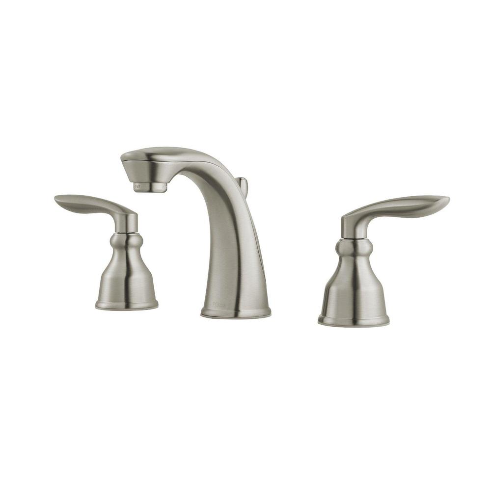 Pfister - Avalon 2-Handle 8'' Widespread Bathroom Faucet in Brushed Nickel - Brushed Nickel
