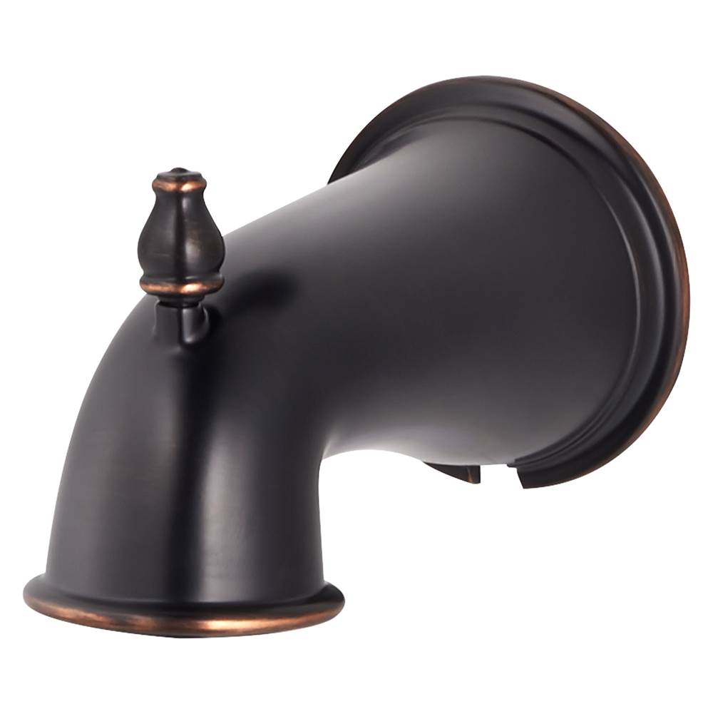 Pfister - Quick Connect Tub Spout with Diverter in Tuscan Bronze - Tuscan Bronze
