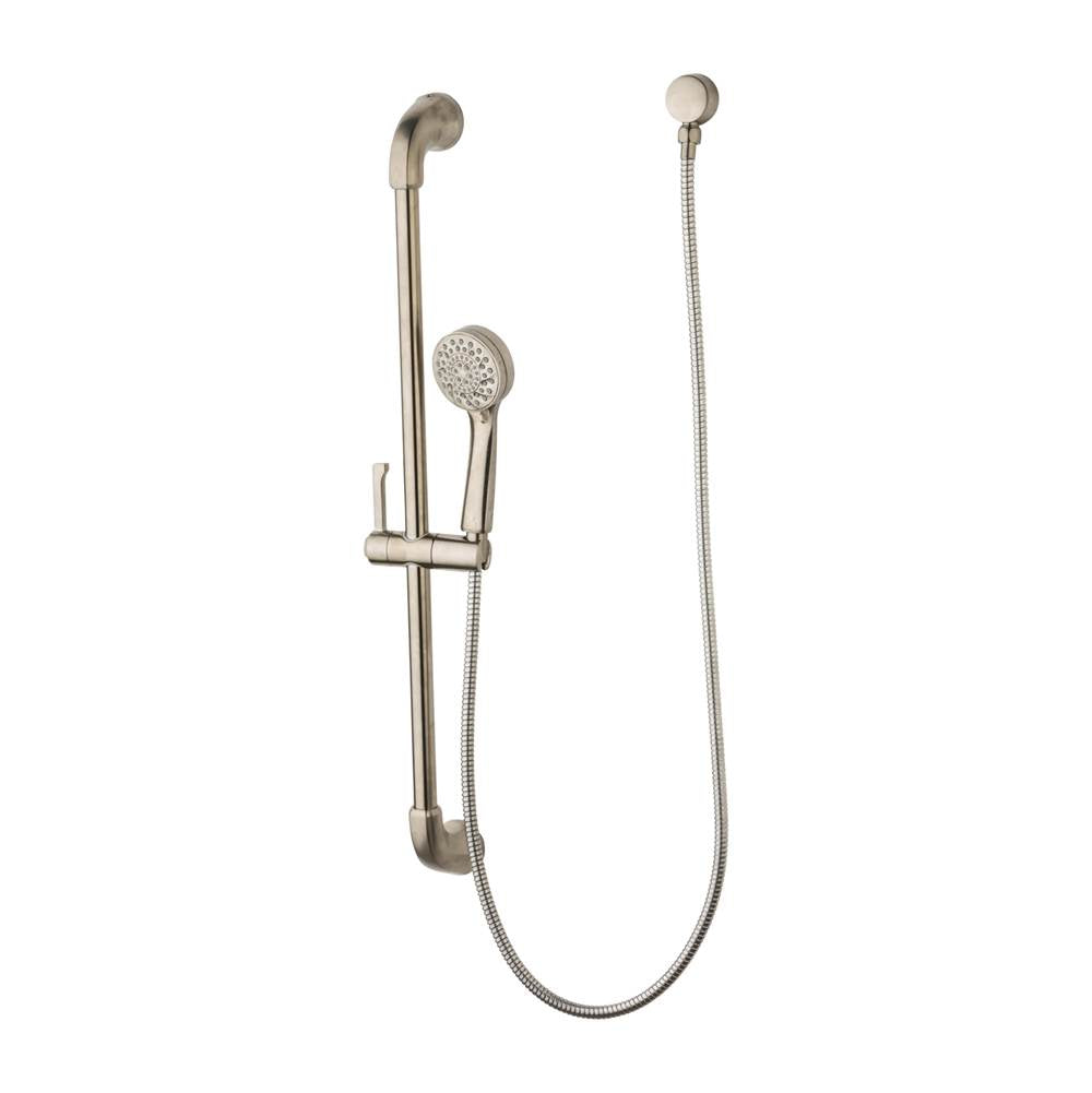Pfister - Arterra Single Function Slide Bar and Handheld Shower in Brushed Nickel - Brushed Nickel