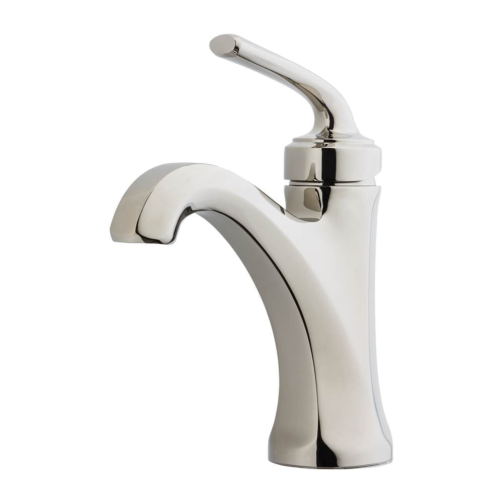 Pfister - Arterra Single Control 4'' Centerset Bathroom Faucet in Polished Nickel - Polished Nickel