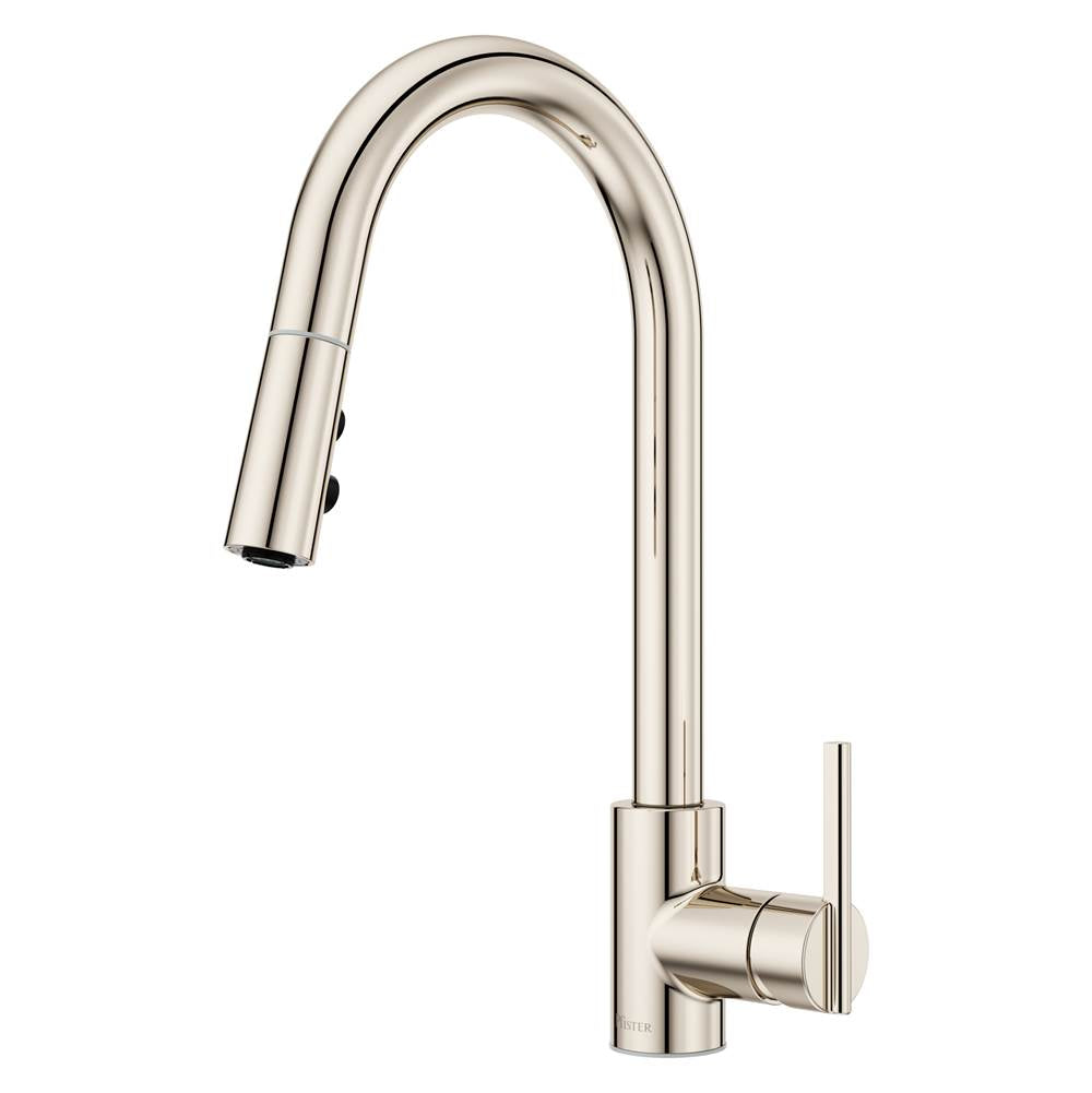 Pfister - Brislin Pull-Down Kitchen Faucet in Polished NIckel - Polished Nickel