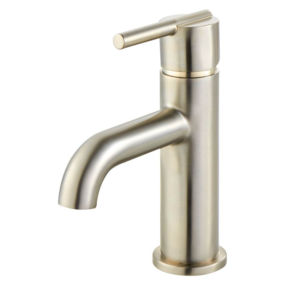 Pfister - Brislin Single Control 4'' Centerset Bathroom Faucet in Brushed Nickel - Brushed Nickel