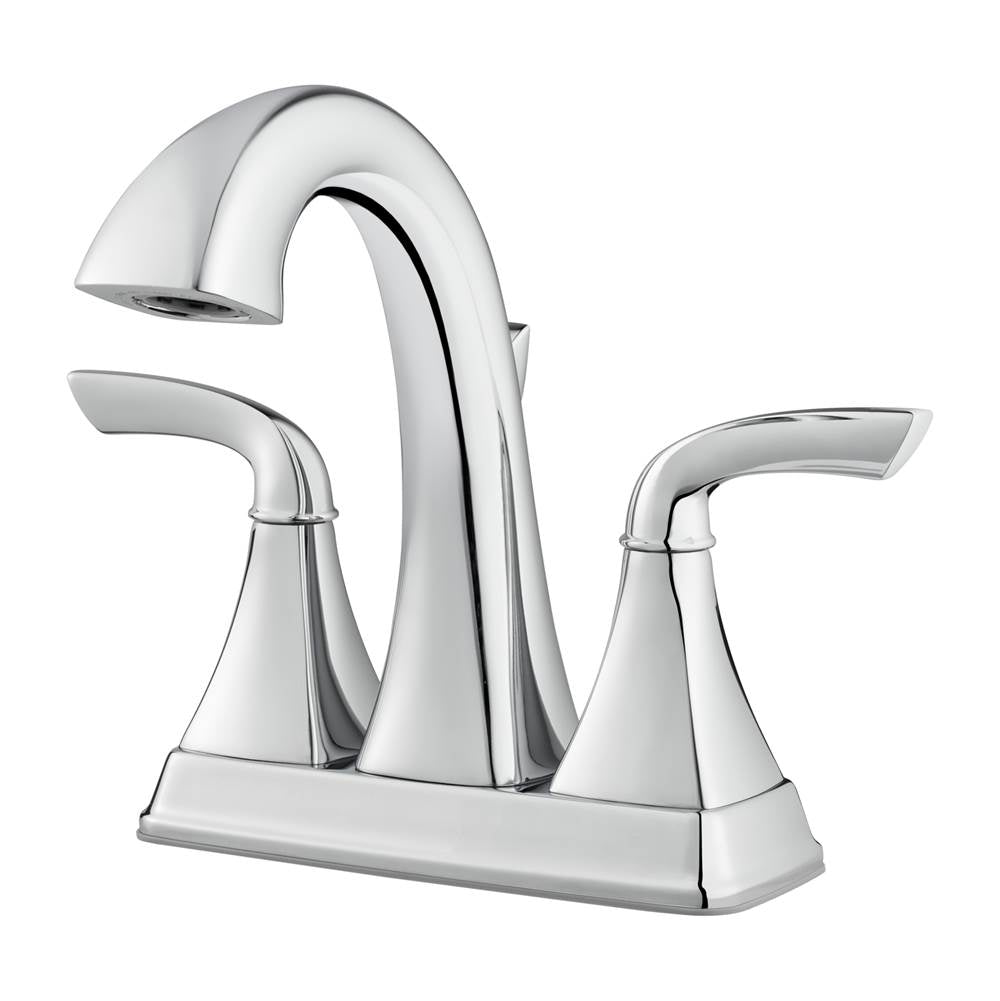 Pfister - Bronson 2-Handle 4'' Centerset Bathroom Faucet in Polished Chrome - Polished Chrome
