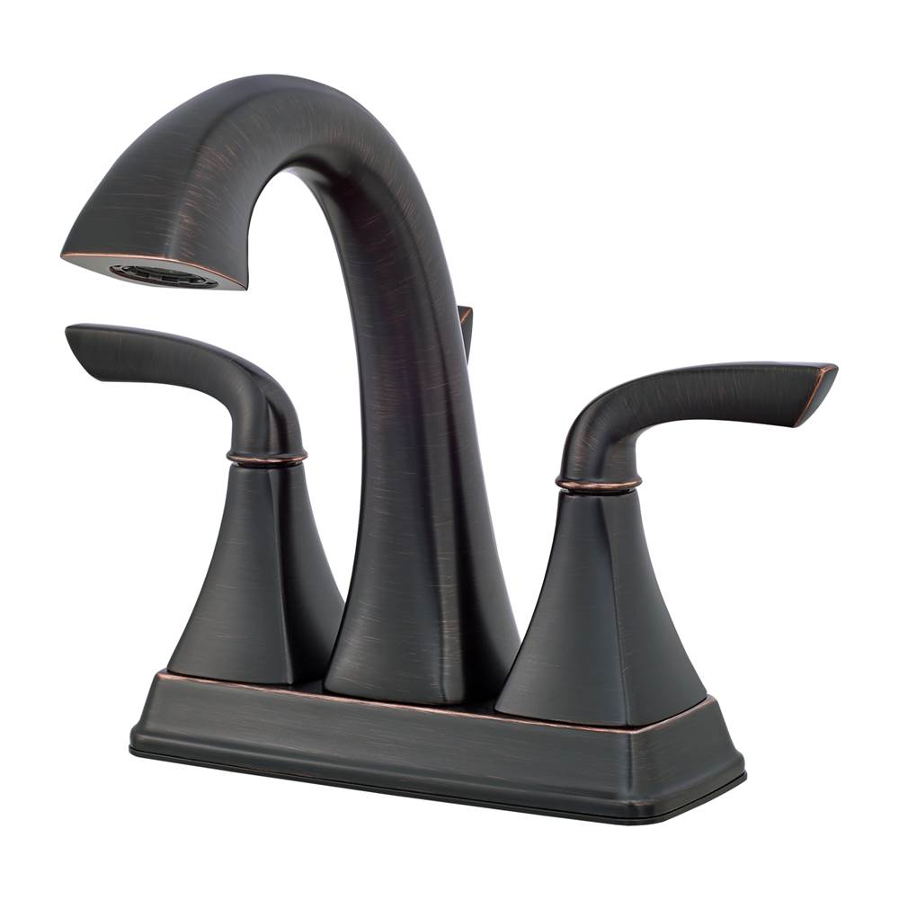 Pfister - Bronson 2-Handle 4'' Centerset Bathroom Faucet in Tuscan Bronze - Tuscan Bronze