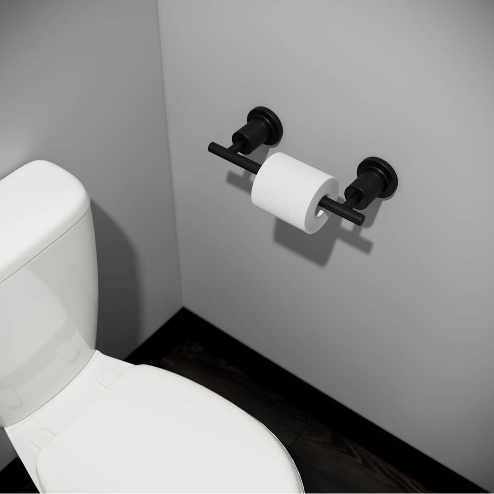 Contempra Toilet Paper Holder in Black