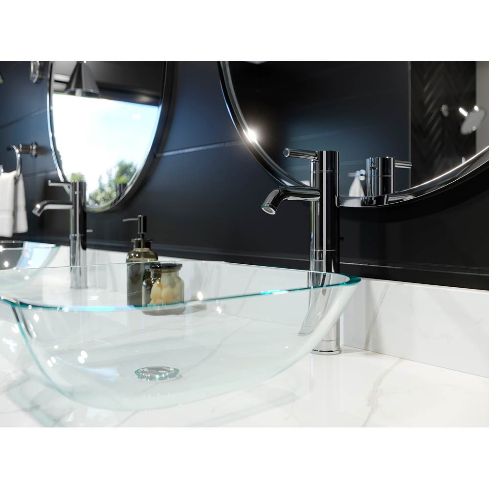 Contempra Single Control Vessel Bathroom Faucet in Polished Chrome