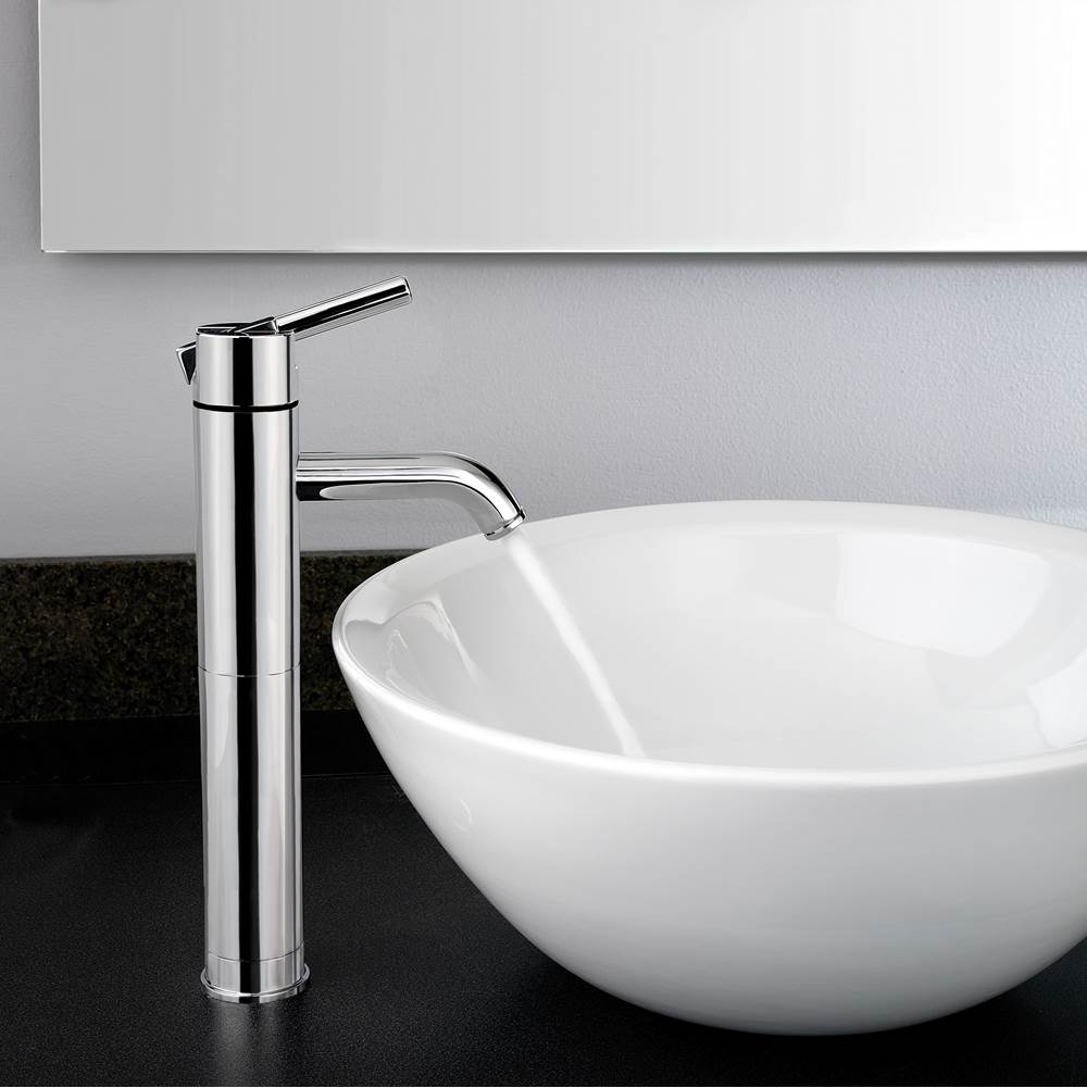 Contempra Single Control Vessel Bathroom Faucet in Polished Chrome