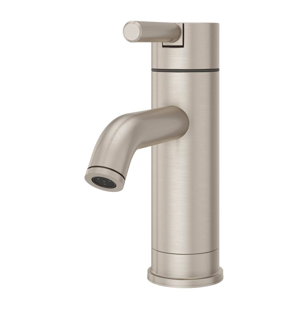 Pfister - Contempra Single Control 4'' Centerset Bathroom Faucet in Brushed Nickel - Brushed Nickel