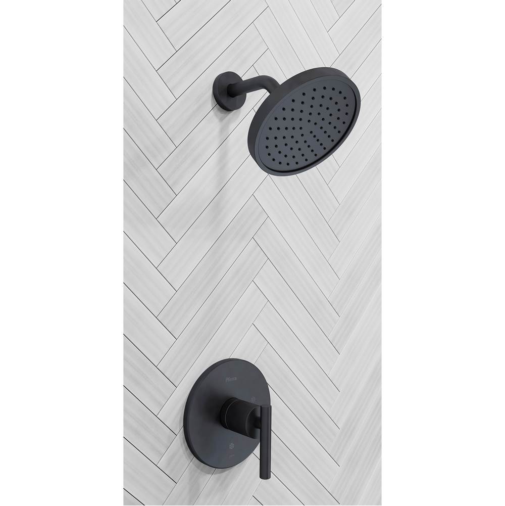 Contempra 1-Handle Shower Only Trim in Matte Black