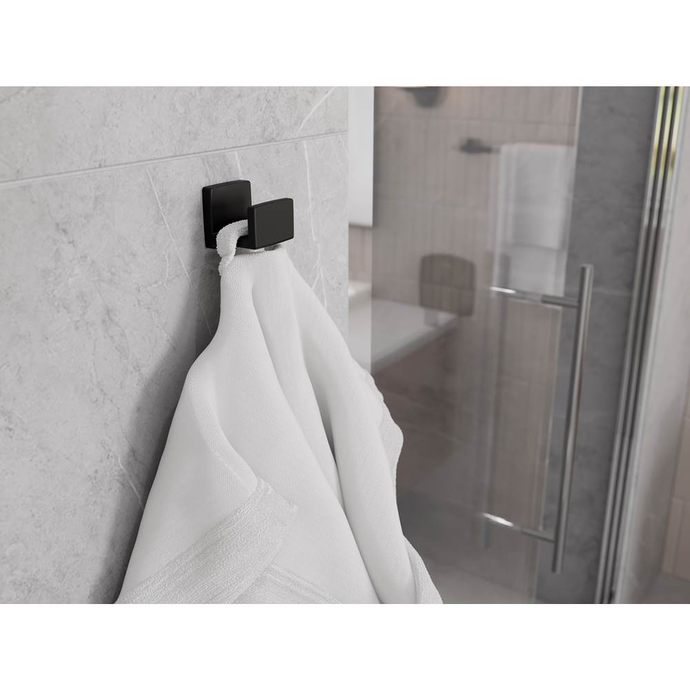 Deckard Robe Hook in Matte Black