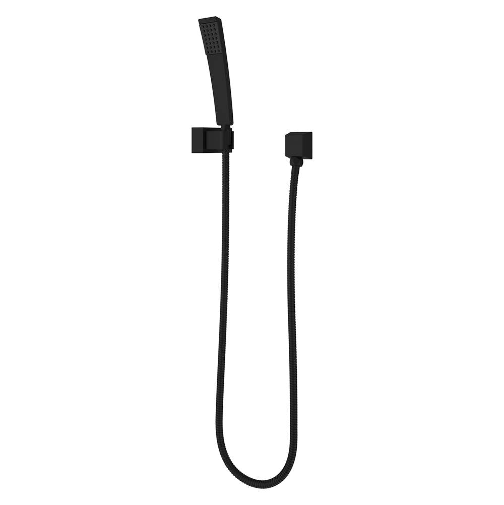 Pfister - Kenzo 4-Piece Wallmount Handshower Kit in Matte Black - Matte Black