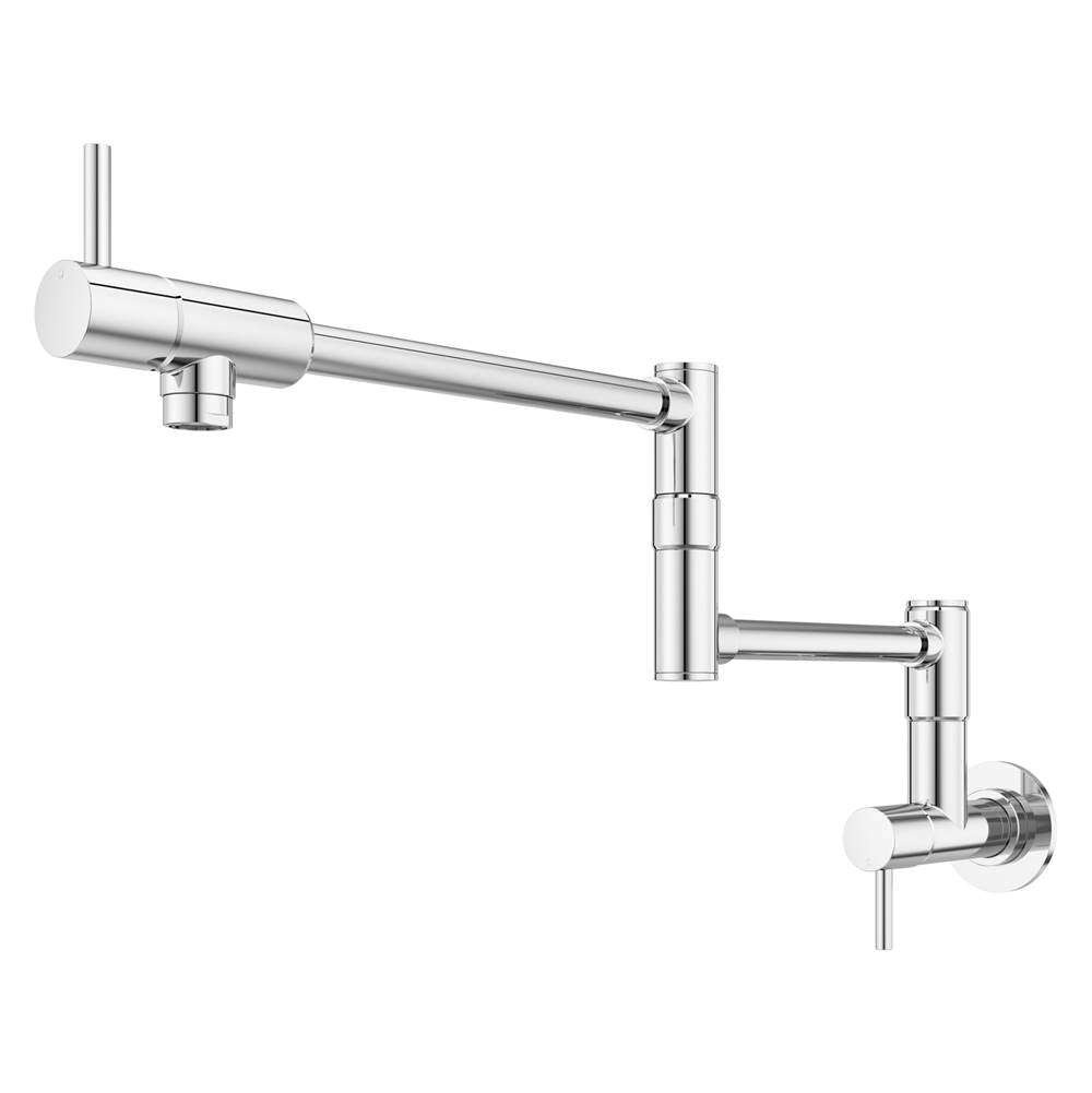 Pfister - Lita 2-Handle 1-Hole Potfiller Kitchen Faucet in Polished Chrome - Polished Chrome