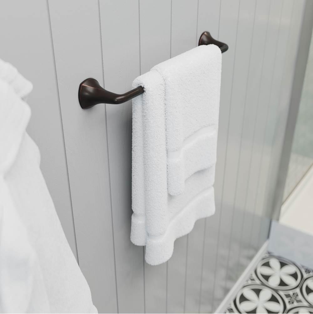 McAllen 18 in. Towel Bar in Matte Black